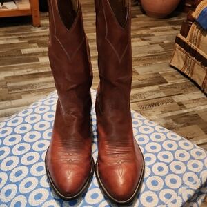 Tony Lama Western Pointed Toe Cowboy Boots, Size 13EE